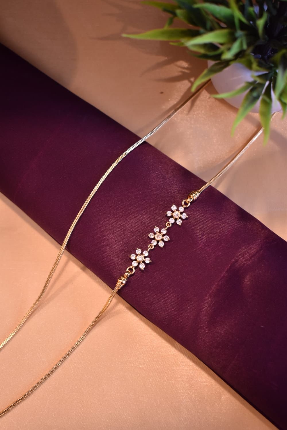 Gold Plated Star Mopchain