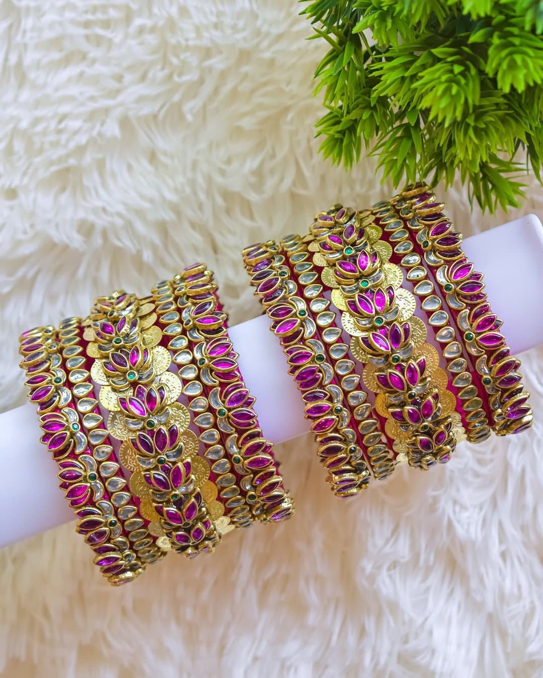 Kundan Bridal Bangles