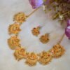 Antique Lakshmi Motif Statement Necklace