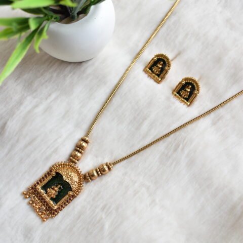 Antique Lakshmi Temple Frame Haram[AH16]