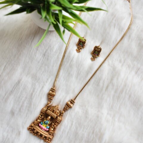 Antique Lakshmi Temple Long Haram