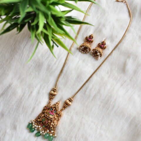 Antique Lakshmi Nakshi Long Haram Set[AH21]