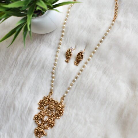 Antique Pearl Lakshmi Haram