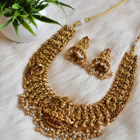 Antique Lakshmi Nakshi Bridal Necklace[AN03]