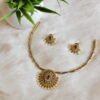 Antique Kemp Floral Mandala Necklace