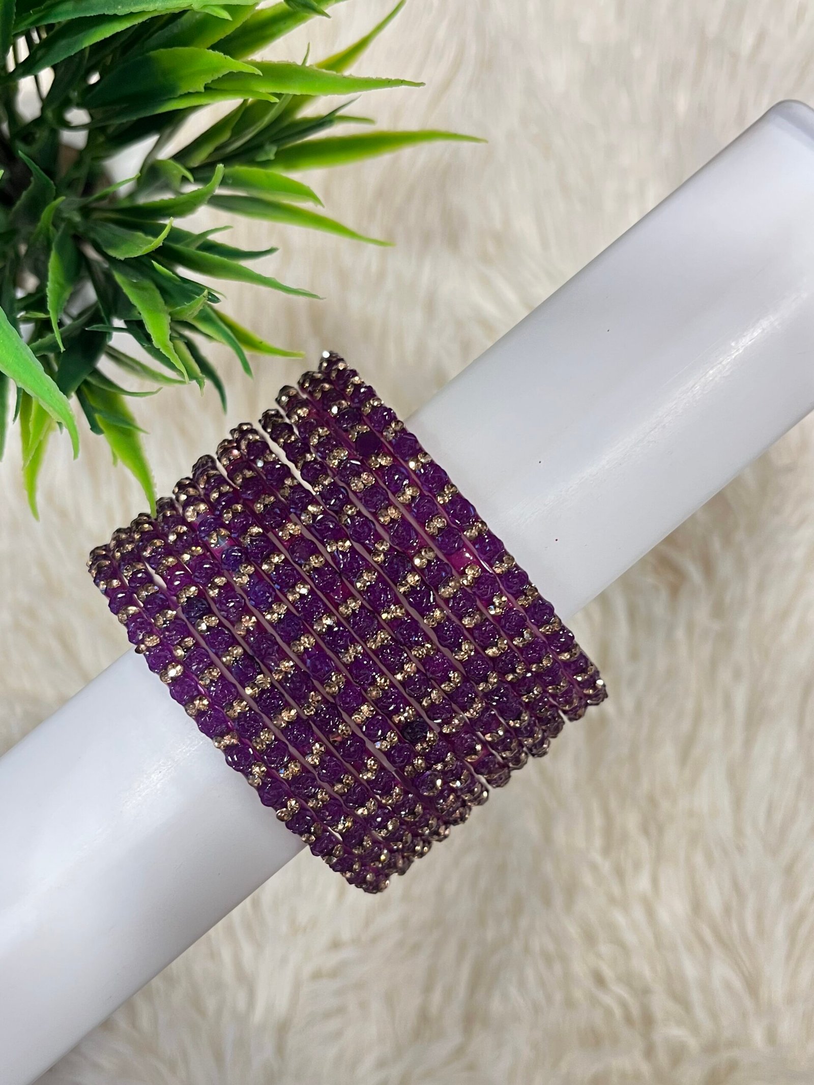 ROSE GLASS BANGLES - Image 9