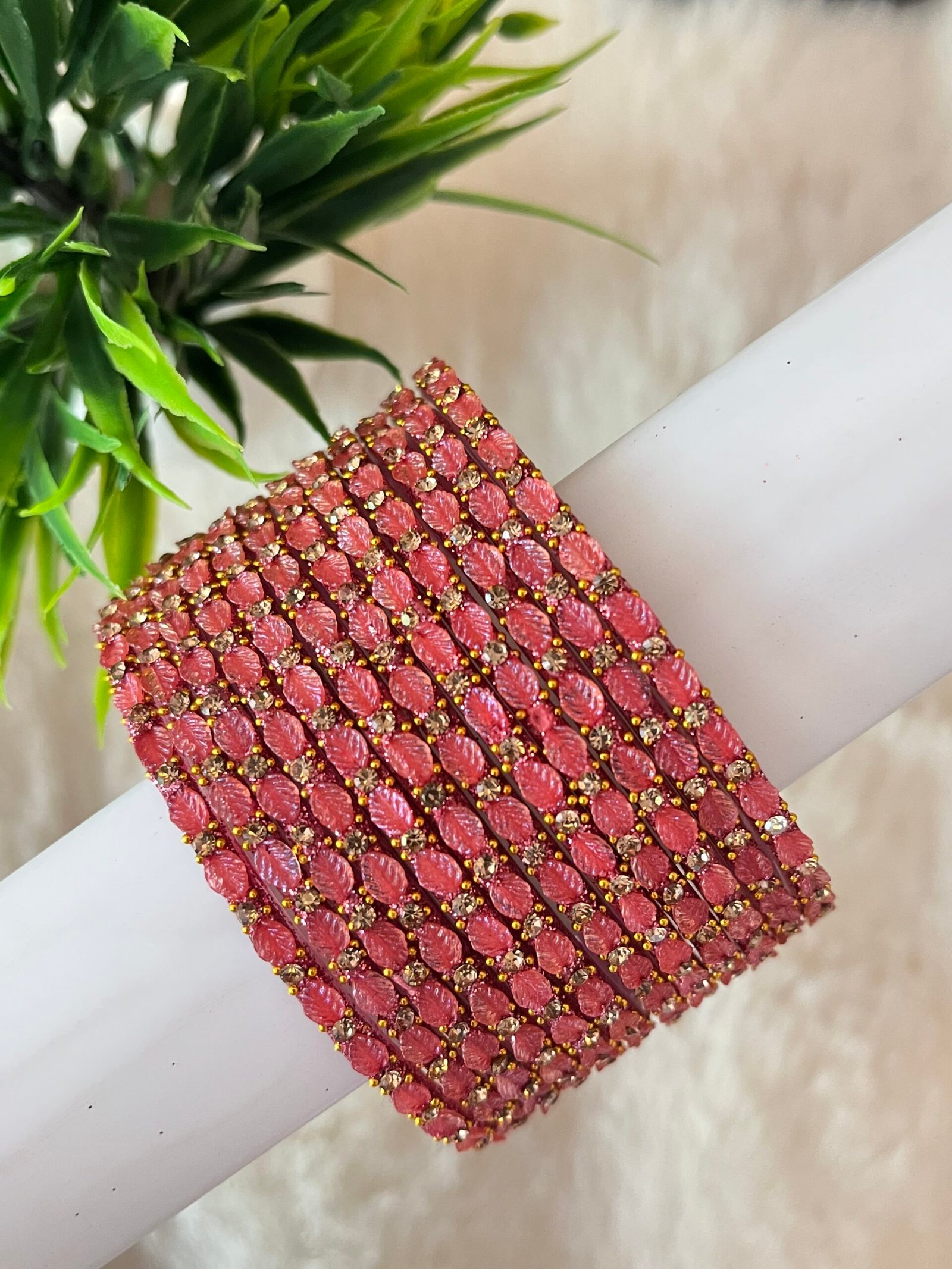 LEAF GLASS BANGLES - Image 7