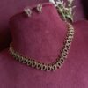 Emerald Cut Drop AD Necklace