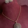 Classic Circular Mesh AD Pendant Set