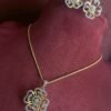 Classic Round AD Necklace Set