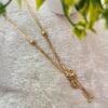 Premium One Gram Gold Peacock Short Chain