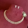 Royal Pear-Cut AD Necklace Set