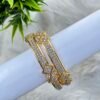 ELEGANT DIAMOND CUT CZ BANGLE'S