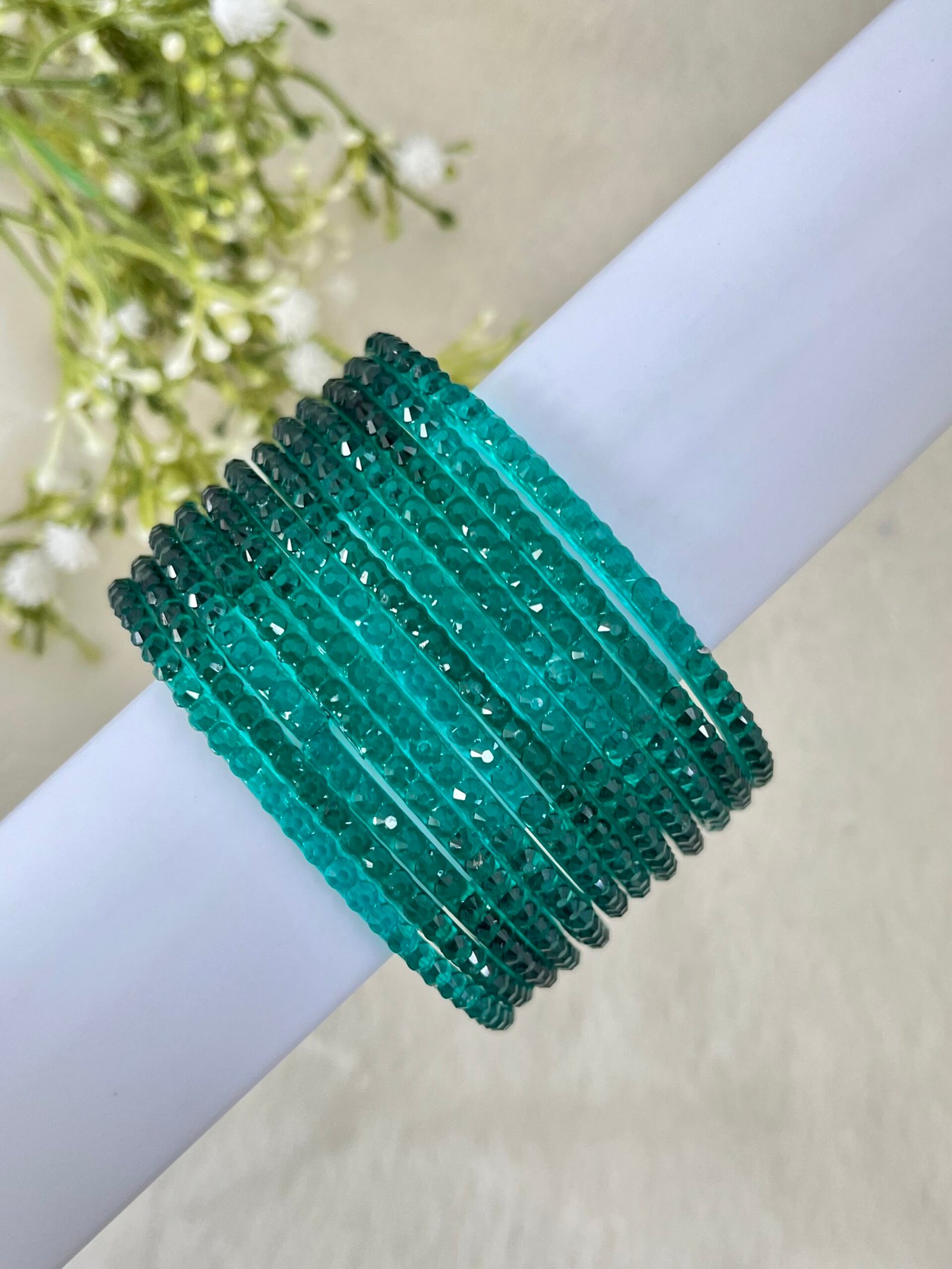 WATER DROP CRYSTAL BANGLE'S - Image 7