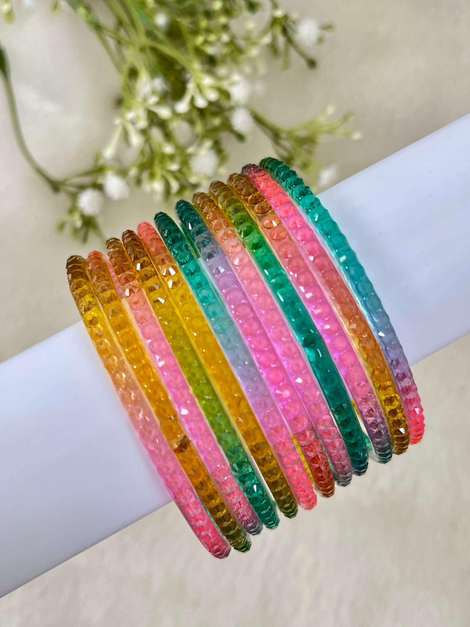 WATER DROP CRYSTAL BANGLE'S - Image 8