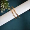 SIX RED STONE JOINT NELI BANGLE