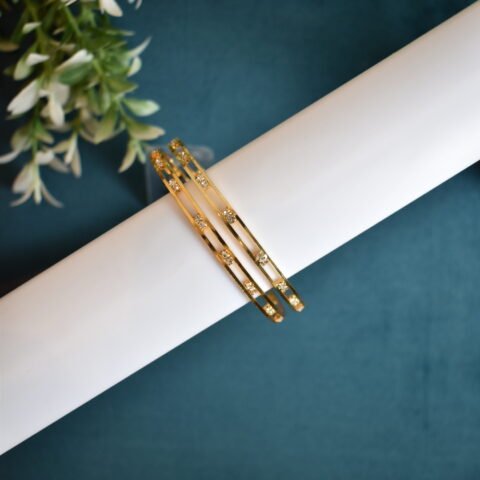 REGULA WEAR DUAL LINE STONE BRACELET